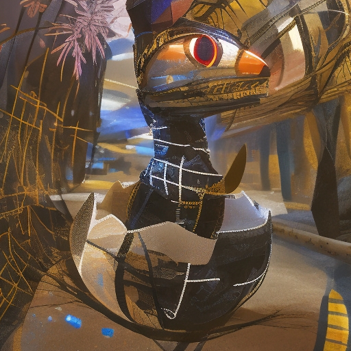 Raptor Basquiat #1